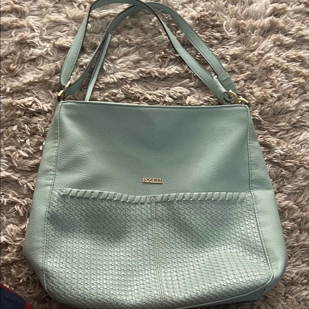 Rosetti Light Green Shoulder Bag